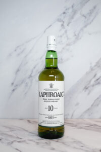 Image of a bottle of Laphroaig 10yr