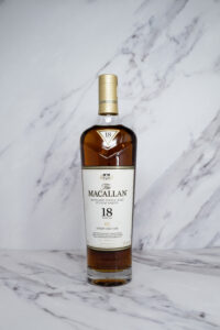 Image of a bottle of Macallan 18yr