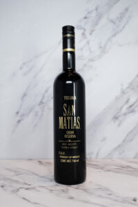 Image of a bottle of San Matias Gran Reserva Extra Añejo